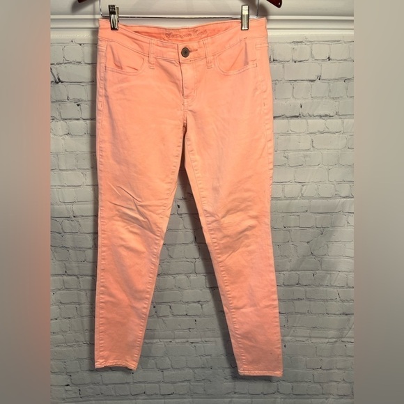 American Eagle Super Stretch Peach Pant - Picture 1 of 10